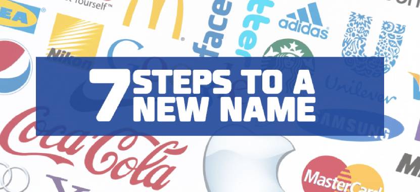 7 steps to naming your business