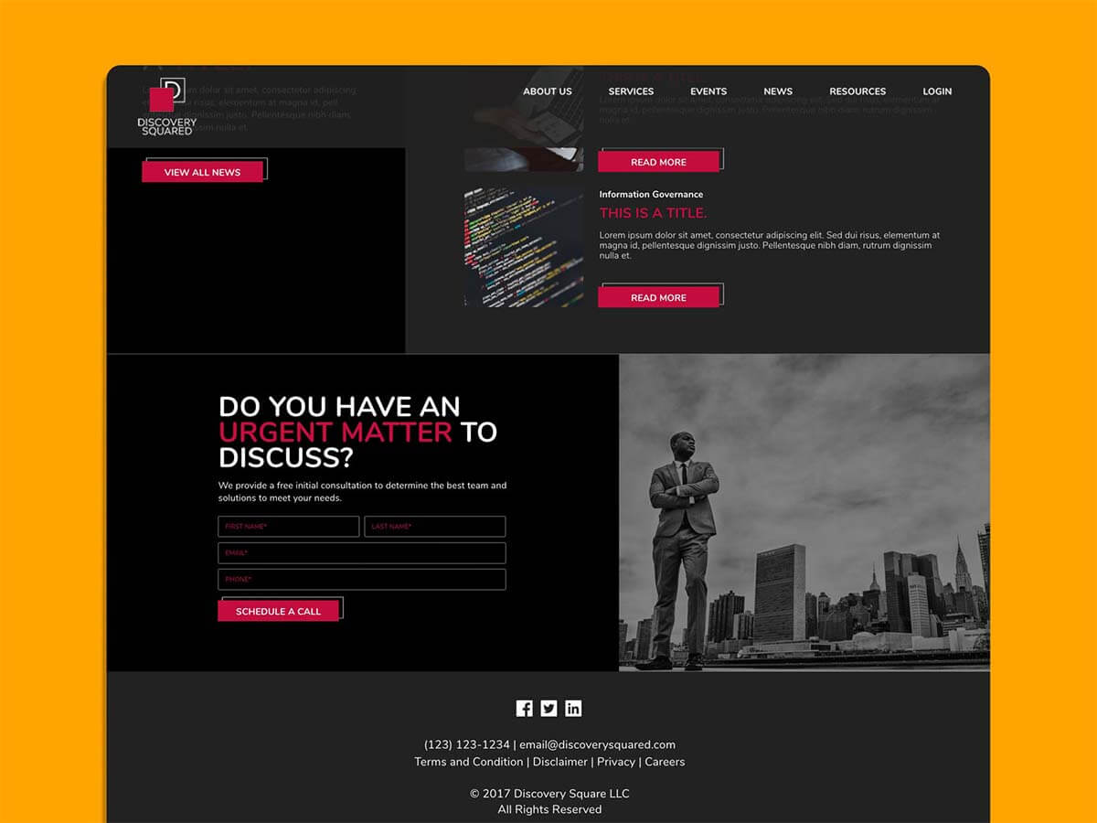 Branding Case Study Discovery Squared_Website Design
