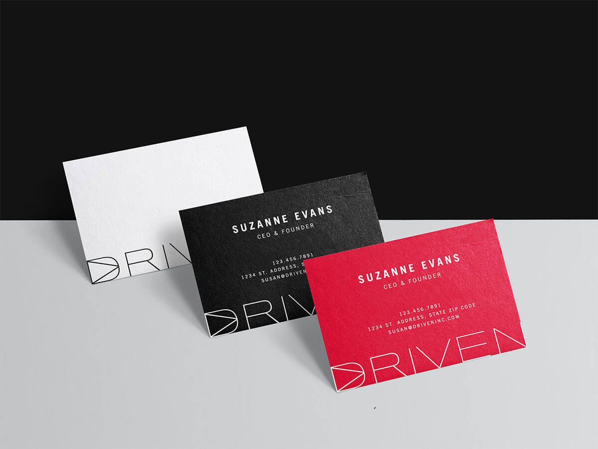 Driven Case Study Business Cards