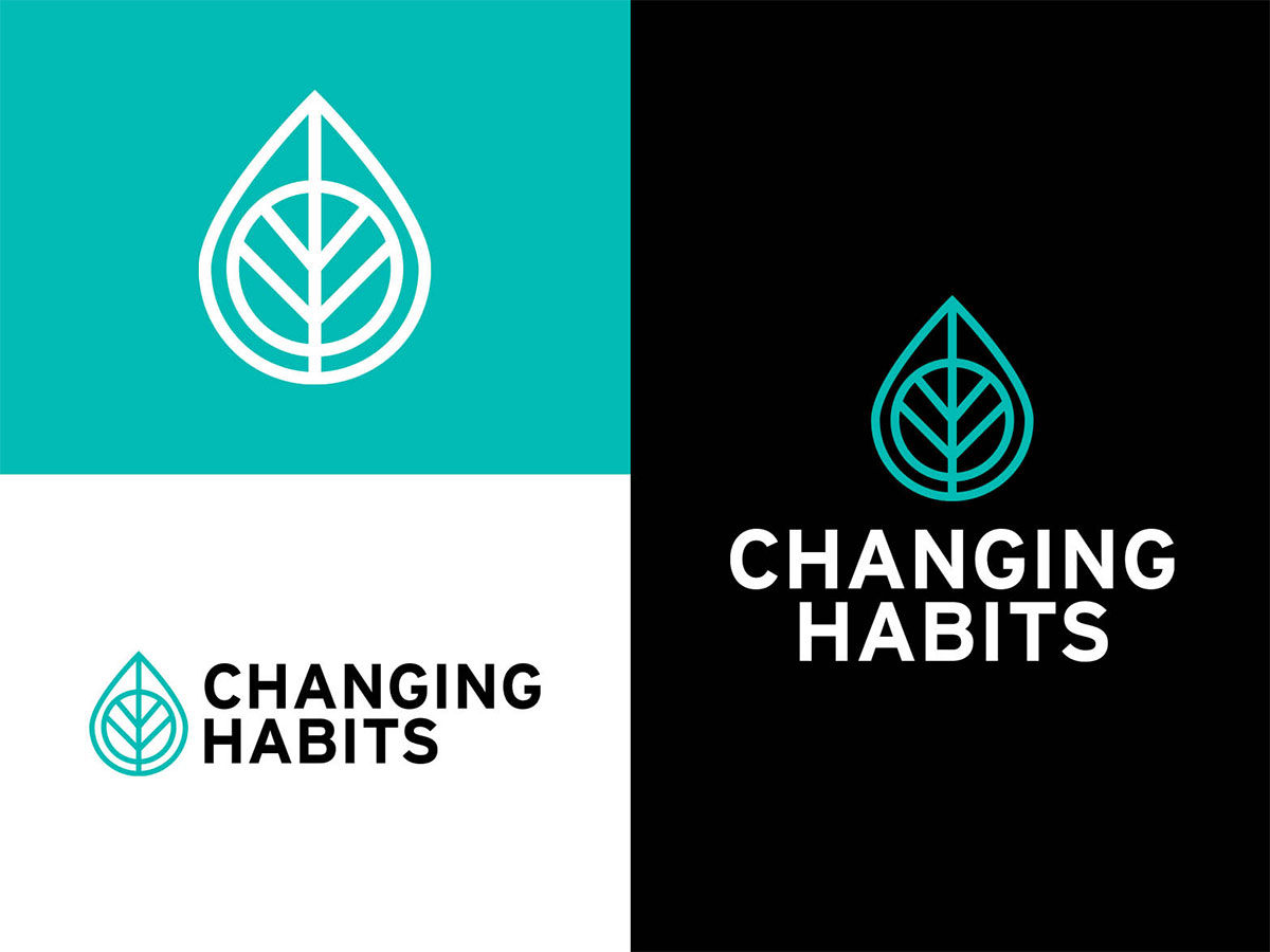 Branding Case Study Changing Habits - Logo Design