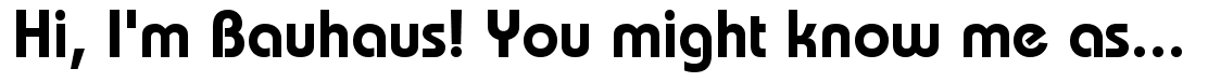 bauhaus-font-logos