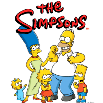 The Simpsons graphic