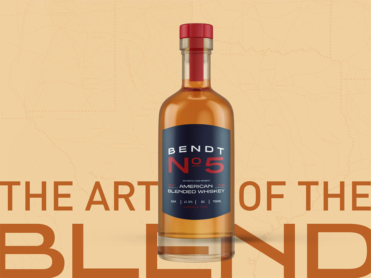BENDT Bottle Packaging Typography
