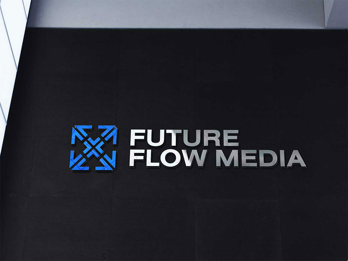 Branding Case Study Future Flow Media Office Signage
