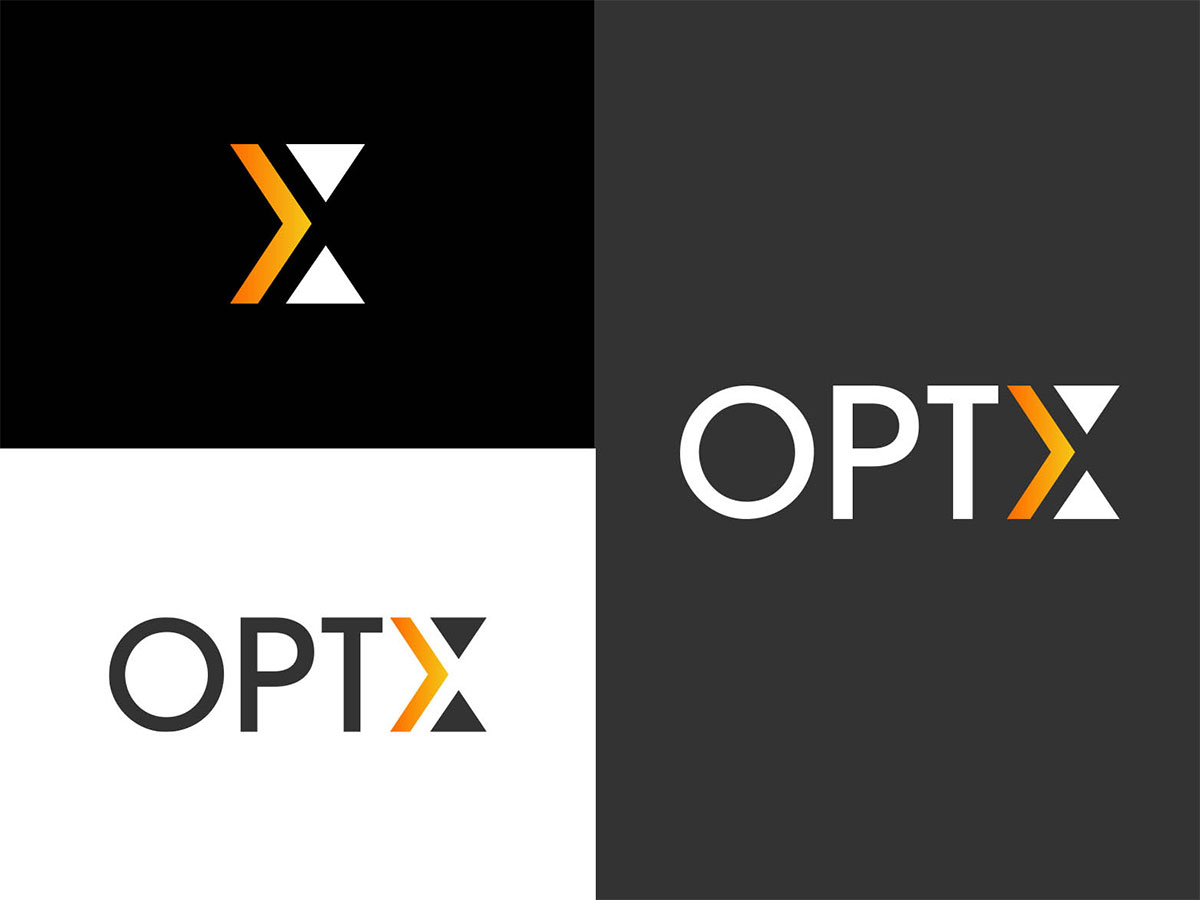 Branding Case Study OPTX Logo Design