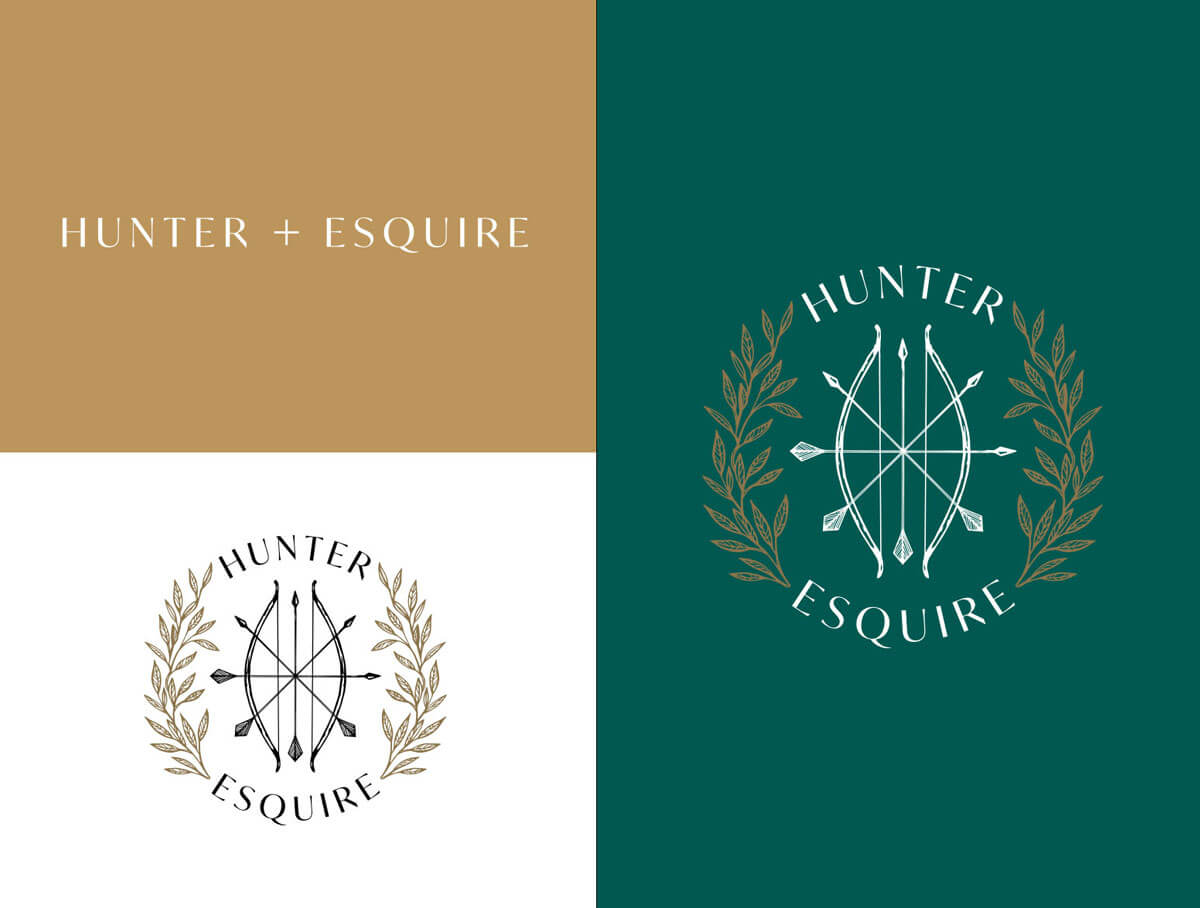 Branding Case Study Hunter And Esquire Logo