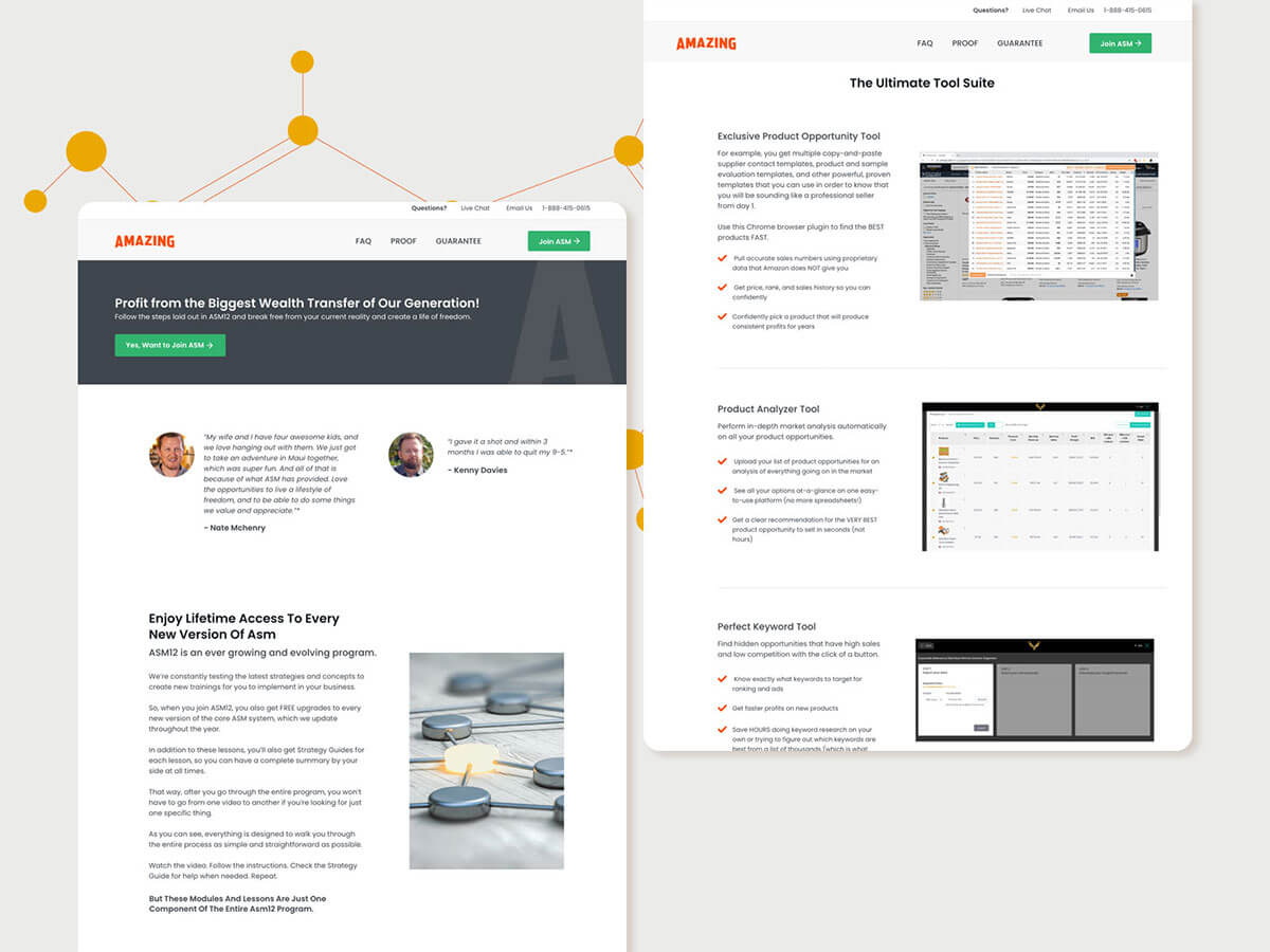 Amazing Branding Case Study Website Design UI-UX