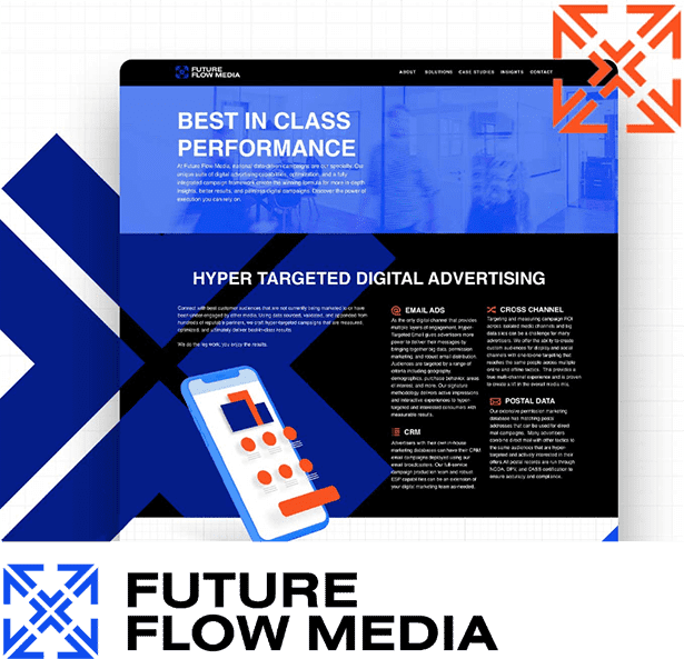 Branding Case Study Future Flow Media Logo